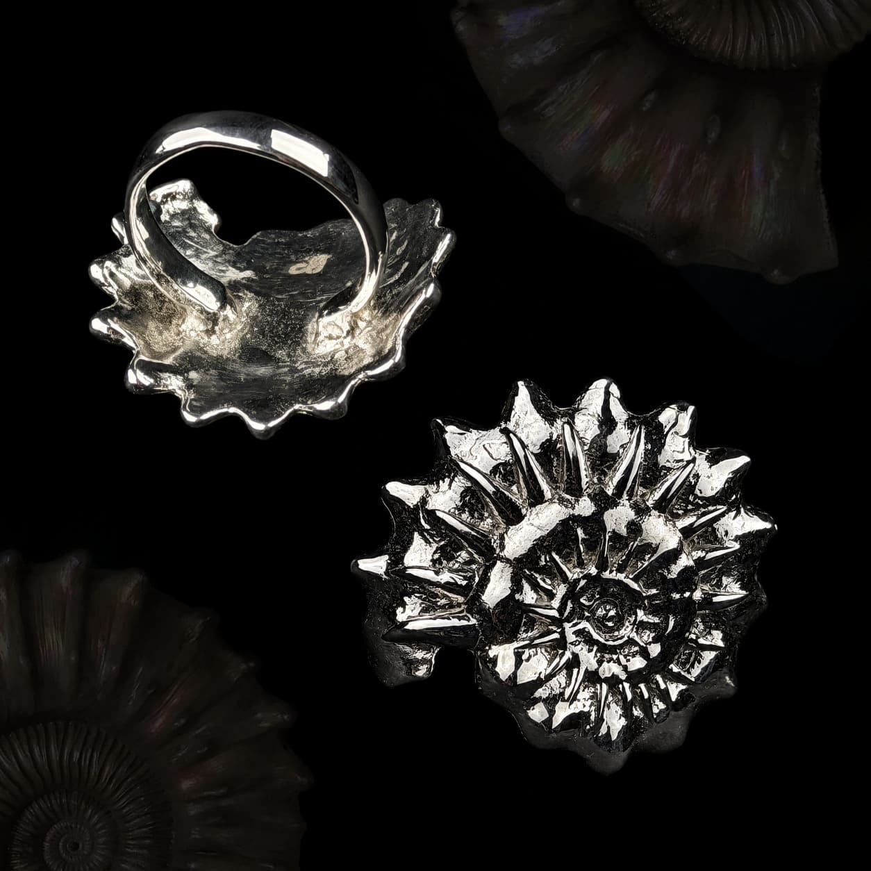 Big spiral ring