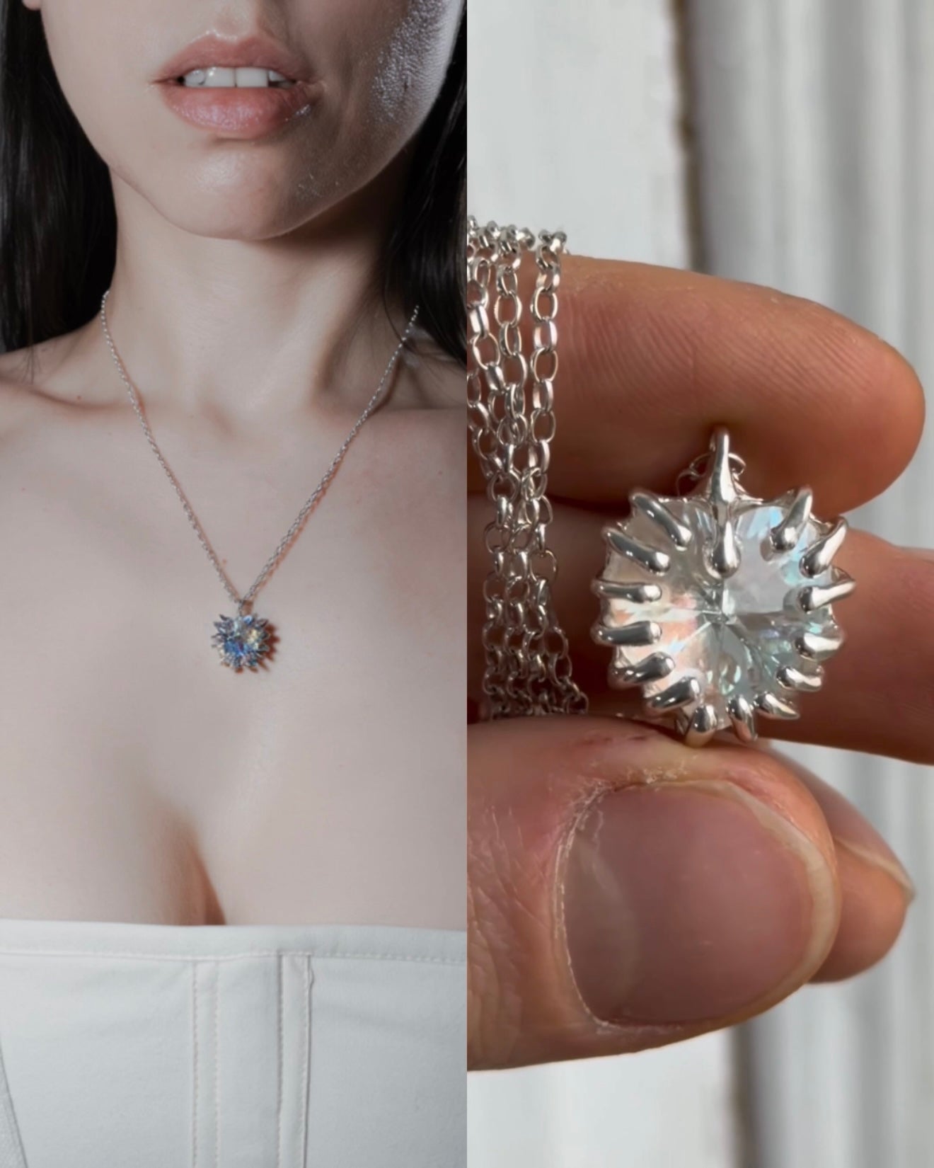 Hearttrap pendant