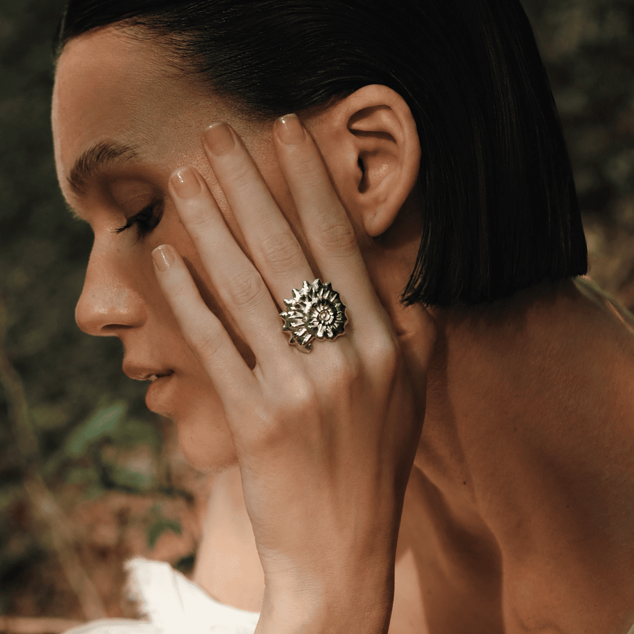 Big spiral ring