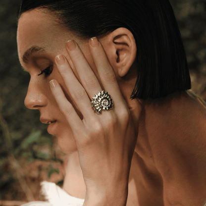 Big spiral ring