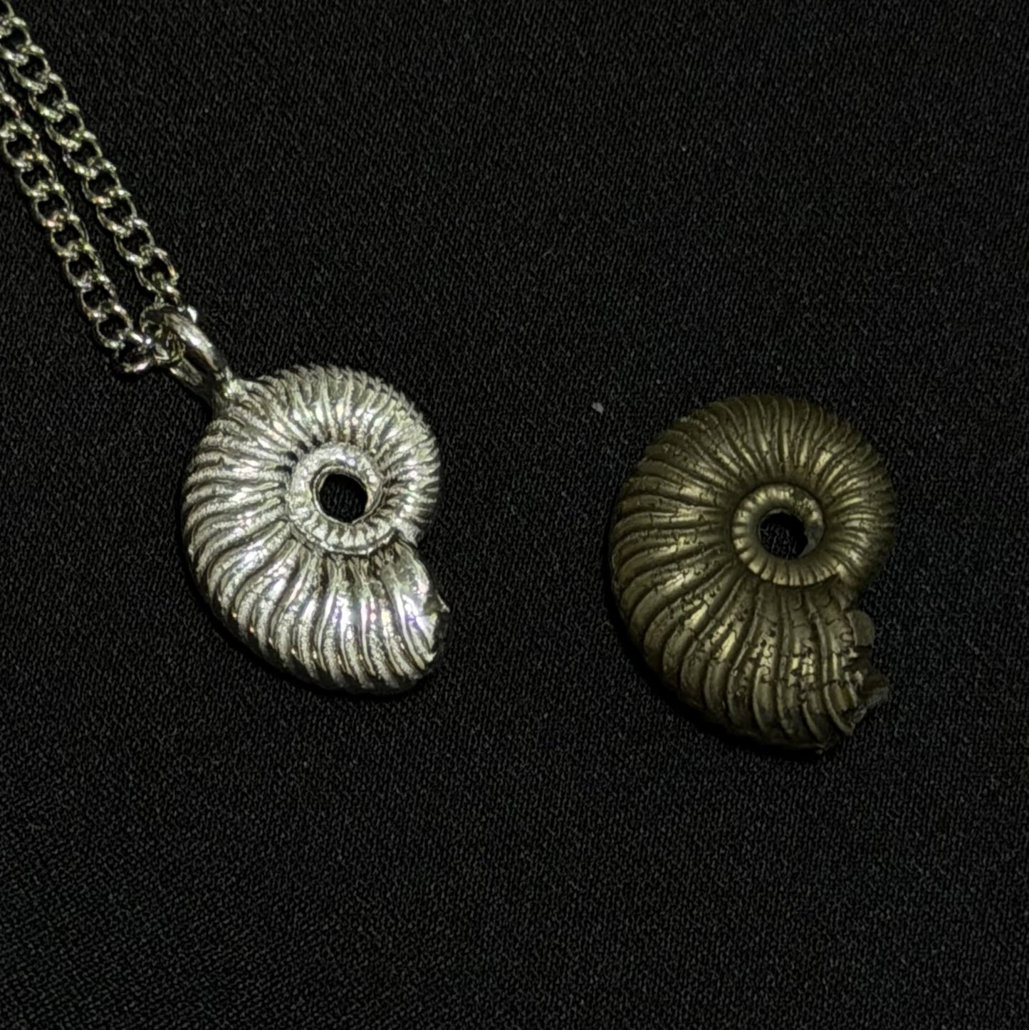 Ammonite pendant