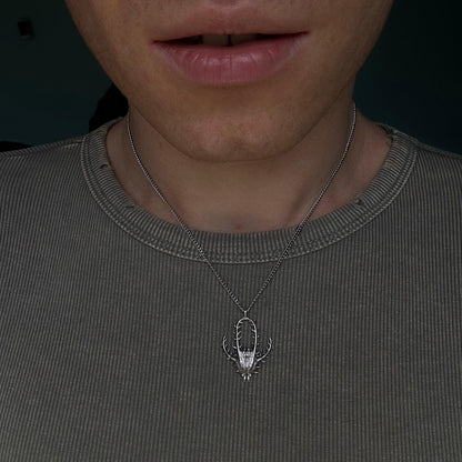 Larval necklace - chainsself - Pendants