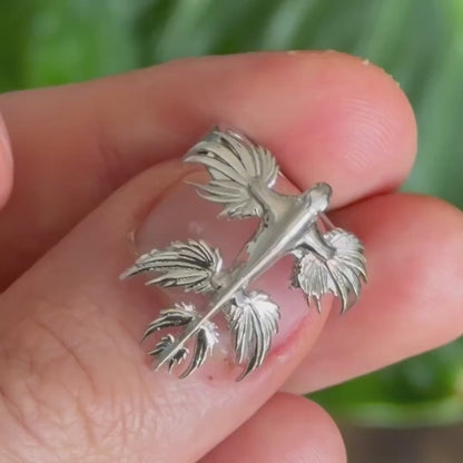 Blue dragon ring